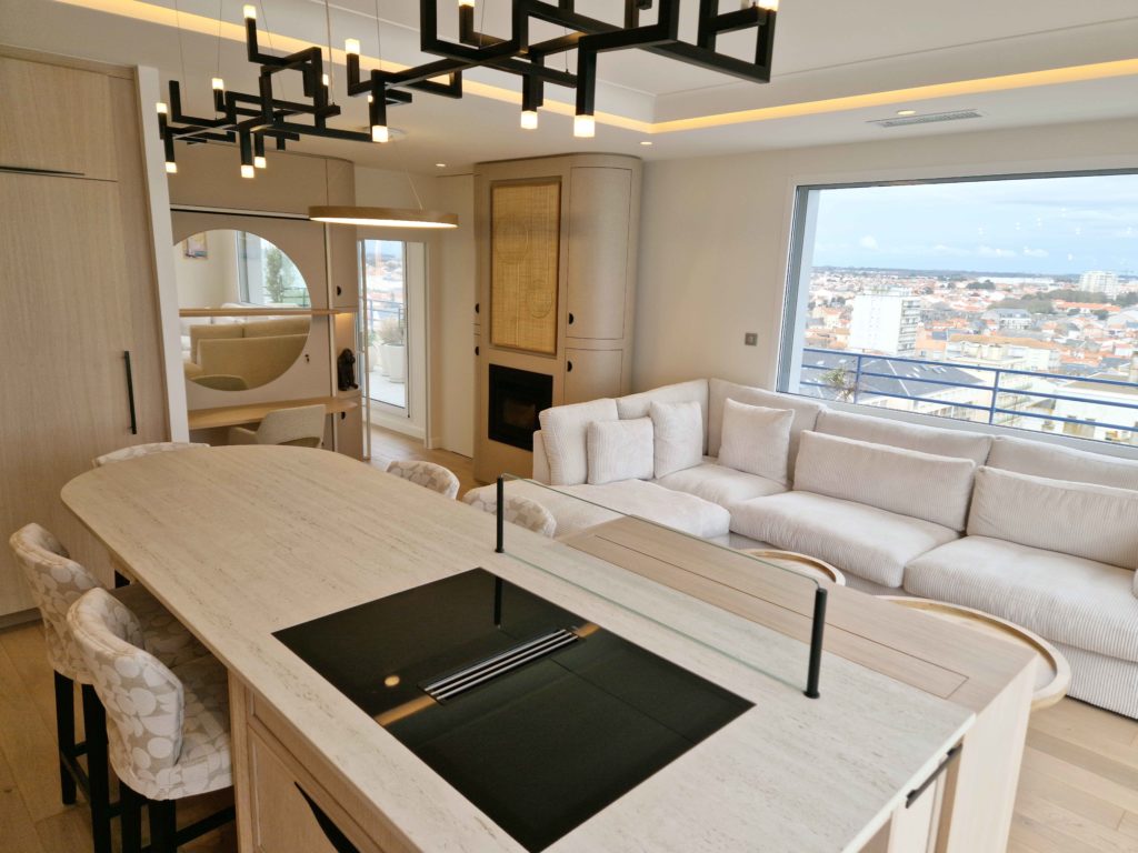 Architecte d'intérieur les Sables d'Olonne - Appartement luxe vue mer